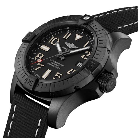 breitling avenger seawolf titanium automatic|breitling seawolf avenger titanium review.